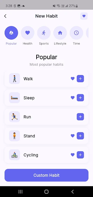Habit Tracker Screenshot 1