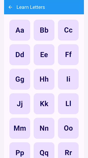 English Letters & Sounds Screenshot 2