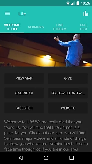 Life Foursquare Church Screenshot 0