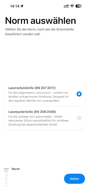 Laserschutzberater Screenshot 0