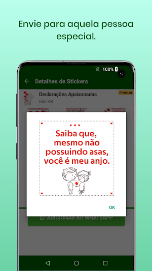 Figurinhas de Amor e Cantadas Screenshot 2