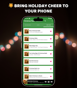 Christmas Radio Stations App Screenshot 2