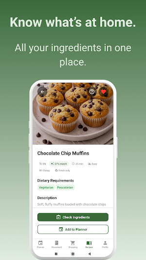 EcoFeast: Smart Meal Planner Screenshot 2