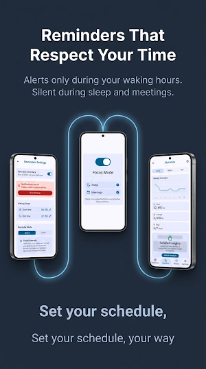 Water Drink Reminder : Hydrify Screenshot 1