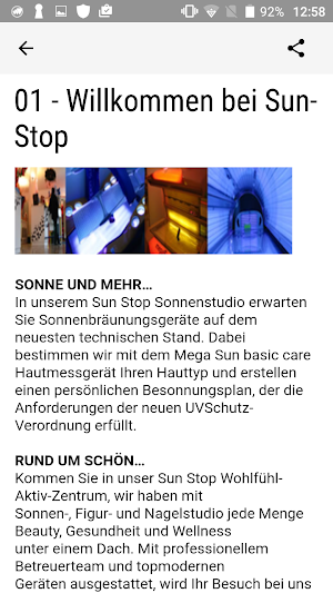 Sun Stop Wohlfühl-Aktivzentrum Screenshot 2