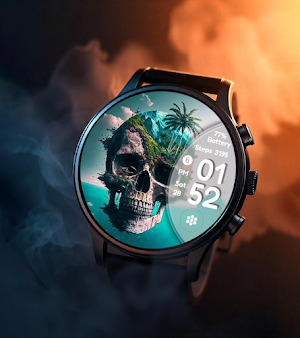 Magic Skull Watch Face Screenshot 3