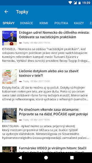 Slovakia News (Správy) Screenshot 1