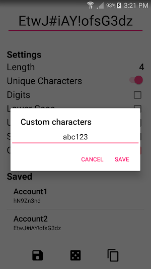 Safe Password Generator Screenshot 3