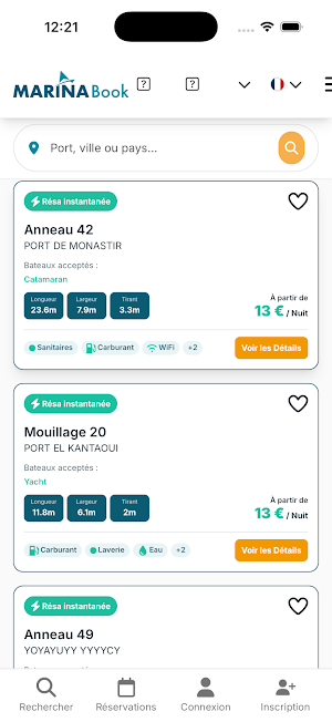 Marinabook Screenshot 3