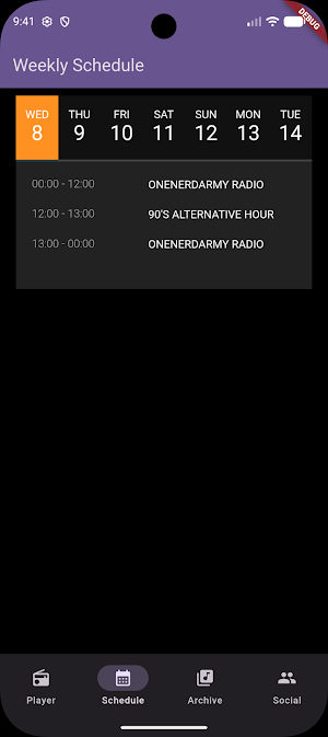 OneNerdArmy Radio Screenshot 1