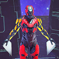 Super Hero Iron Robot Fighting