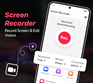 Teleprompter: Screen Recorder Screenshot 0