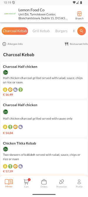 Lemon Food Co. Screenshot 2