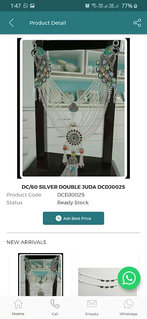 PM Jewellers - Silver Jewellery and Article App Screenshot 2
