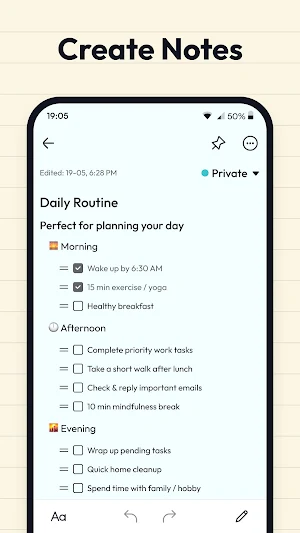 Notes: Notebook & Reminders Screenshot 2