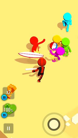 Stickman 3D - Street Gangster Screenshot 3