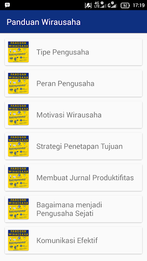 Panduan Wirausaha Screenshot 3