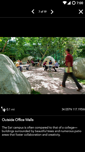 Esri Campus Map Tour Screenshot 3