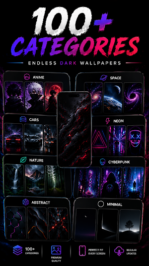 Dark and Black wallpapers Screenshot 2