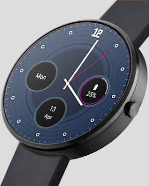 Triangler Blue Watch Face Screenshot 0