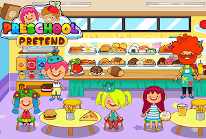 Pretend Preschool - Kids School Learning Games Screenshot 2