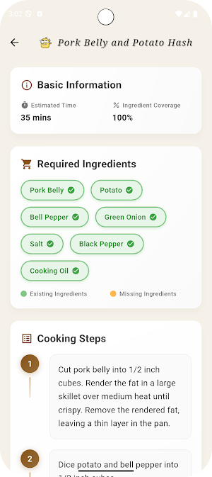FridgeChef AI Screenshot 2