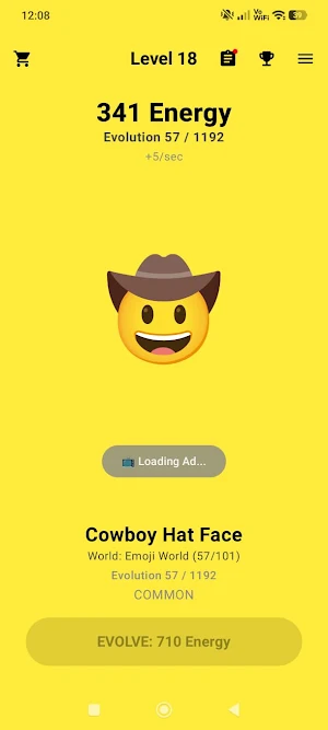 Emoji Evolution Universe Screenshot 2