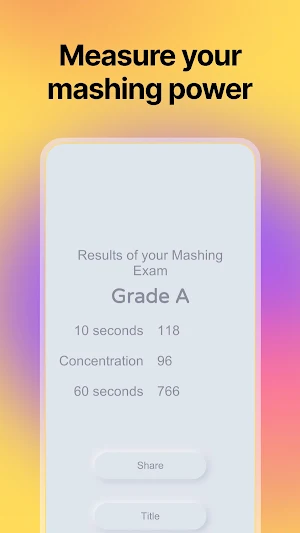 Tap Speed Test Game Screenshot 0