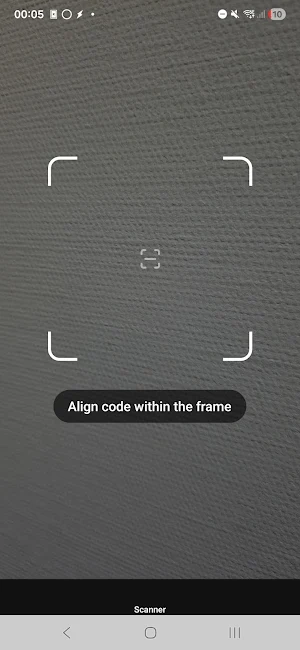 LCore Barcode Scanner Screenshot 0