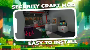 Security Craft Mod For MCPE Screenshot 1