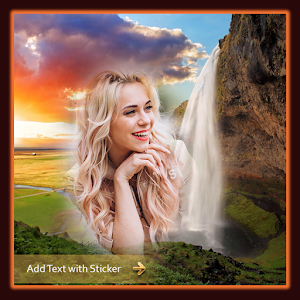 WaterFall Photo Frame Editor Screenshot 2