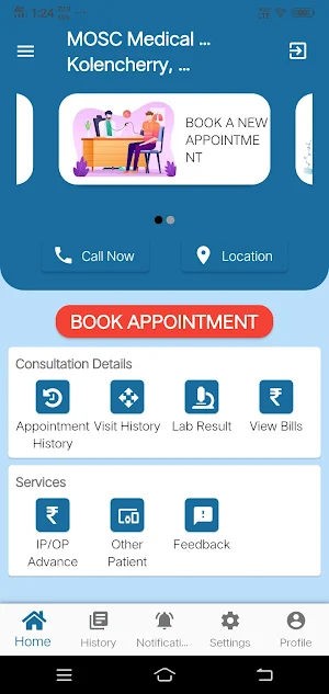MOSCMM Health Screenshot 1