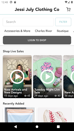 Jessi July Clothing Co Screenshot 1