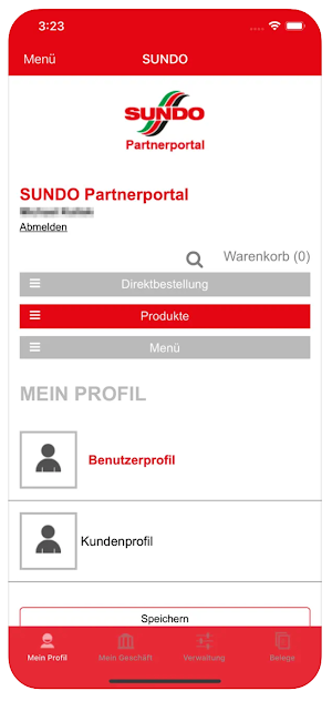 SUNDO Partner App Screenshot 1
