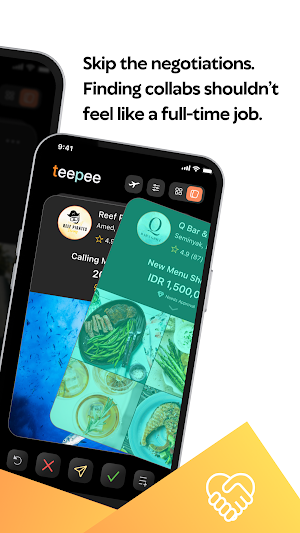 Teepee: Collabs made easy Screenshot 2