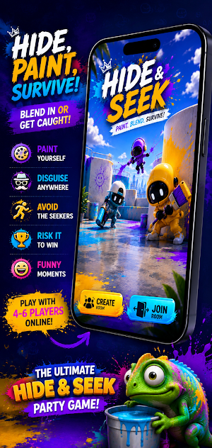 Chameleon Blend In: Hide Seek Screenshot 0