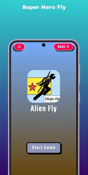 Super Hero Fly Screenshot 0