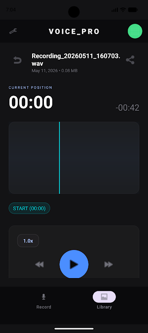 Voice Recorder Screenshot 0