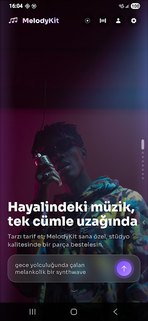 MelodyKit: AI Müzik Stüdyosu Screenshot 1