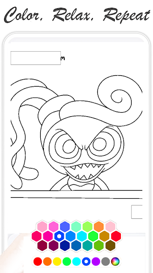 Scary Mommy Long Legs Coloring Screenshot 0