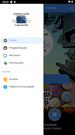 Web Radio Cidade Caxias do Sul Screenshot 1