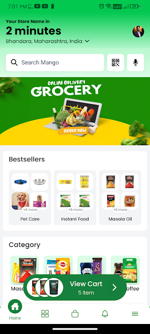 GroceryHub: 10 Minute Demo App Screenshot 1