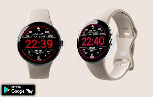 Digital Nurman Watch Face Screenshot 3