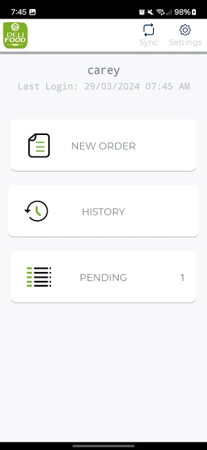 Delifood Group Screenshot 1