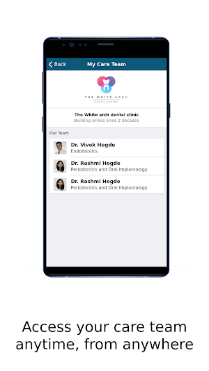 The White arch dental clinic Screenshot 1