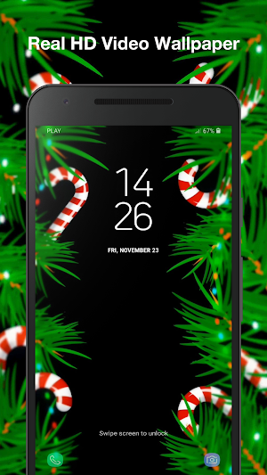 Christmas Frame Wallpaper Pro Screenshot 2