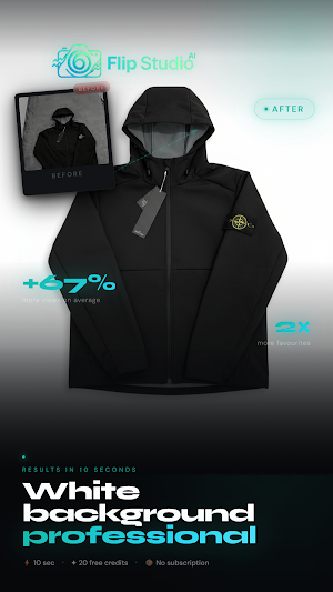 FlipStudio: Vinted AI Photos Screenshot 0
