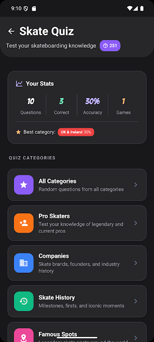 Sketchy - Skateboard Companion Screenshot 3