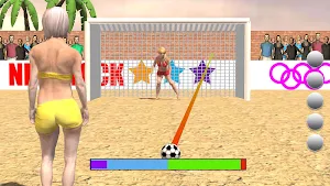 Beach Soccer Ball Kick Screenshot 2