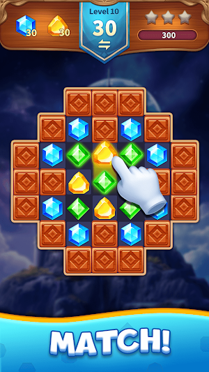 Jewels Adventure Match Blast Screenshot 0